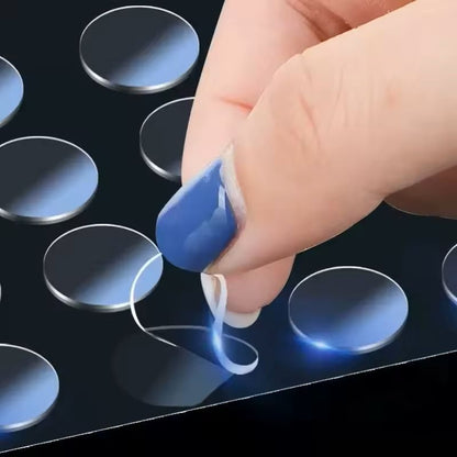 Double Sided Adhesive Dots Clear Acrylic Stickers for DIY Crafts and Scrapbooking 100pcs