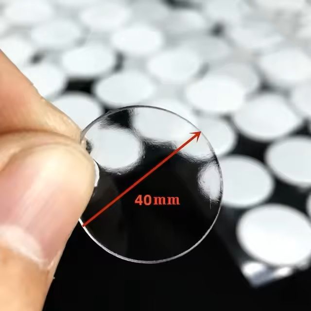 Double Sided Adhesive Dots Clear Acrylic Stickers For DIY Crafts And Scrapbooking 100pcs 12