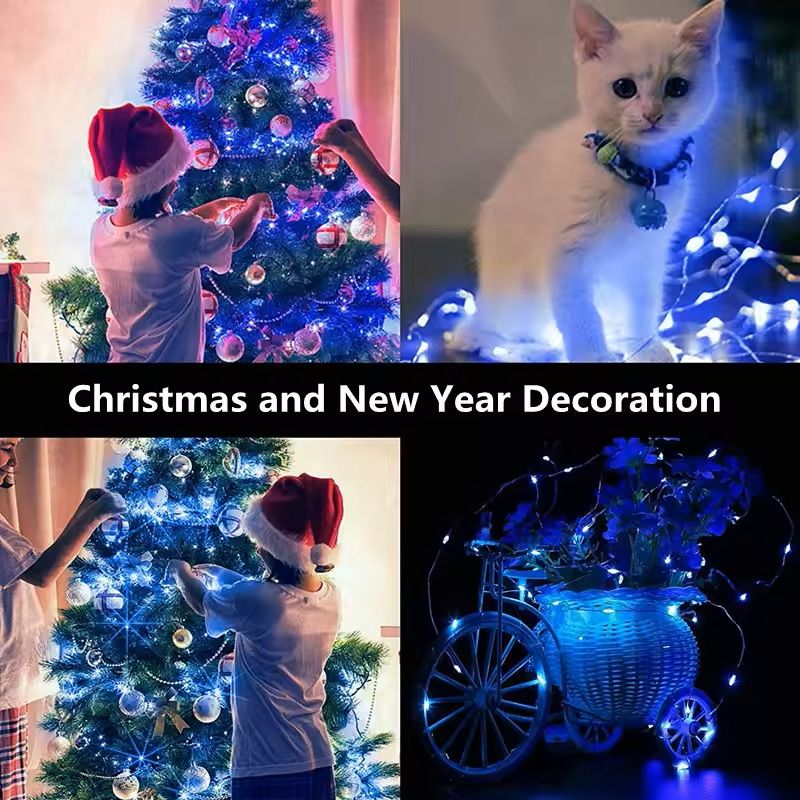 Fairy String Lights Battery Powered For Home Decor Bedroom Garden Wedding And Holiday Ornament 3
