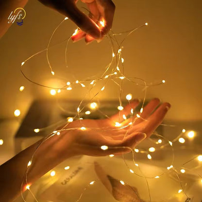 Fairy String Lights Battery Powered for Home Decor Bedroom Garden Wedding and Holiday Ornament