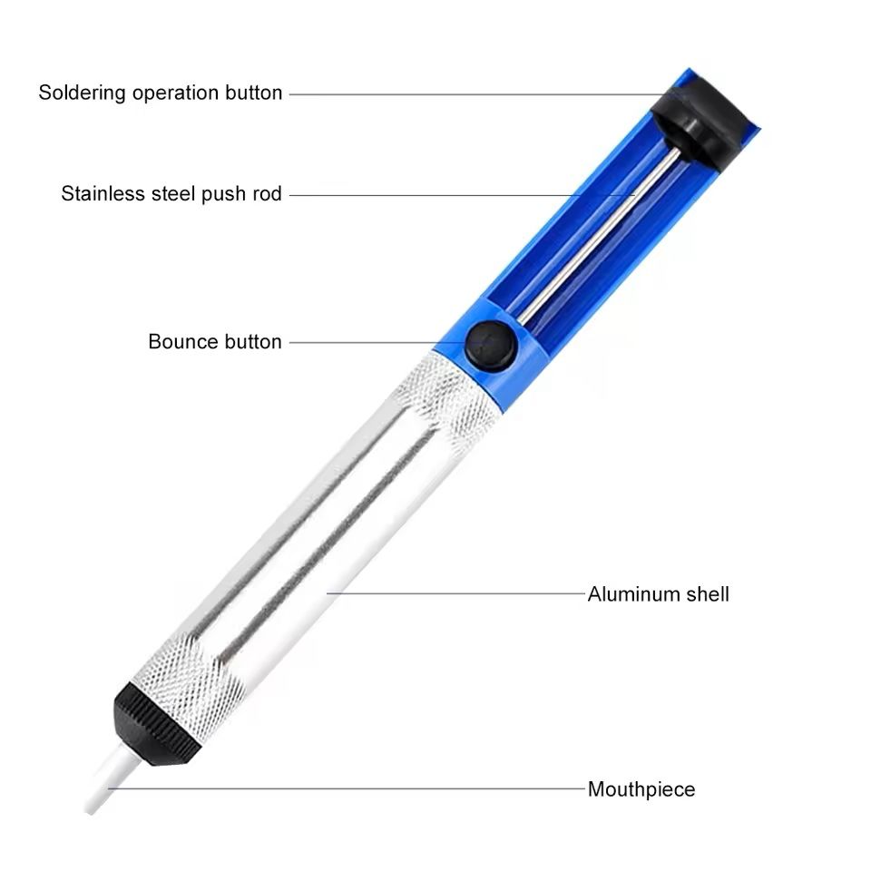 Electric Soldering Suction Tool With Vacuum Pump For Desoldering And Welding 30W AC 110V Or 220V 3