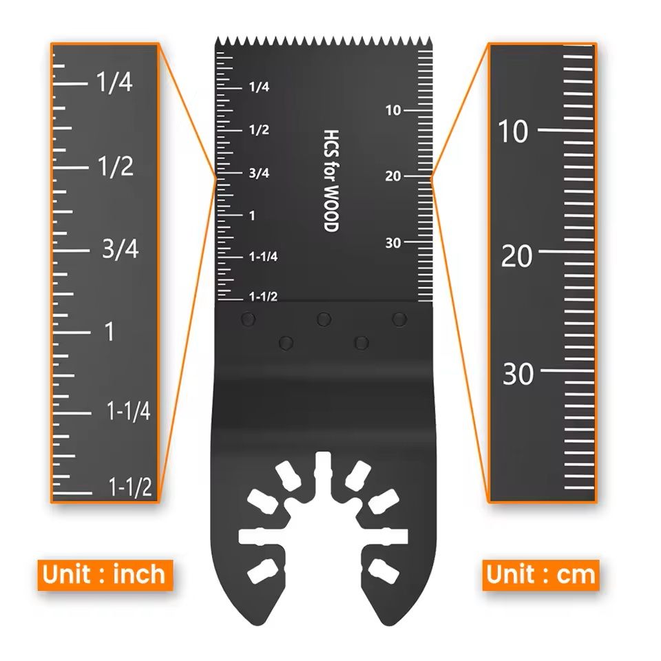 Oscillating Saw Blade Multi Tool Cutter Set For Fast Cutting In Wood And Metal Available In 60 100  2