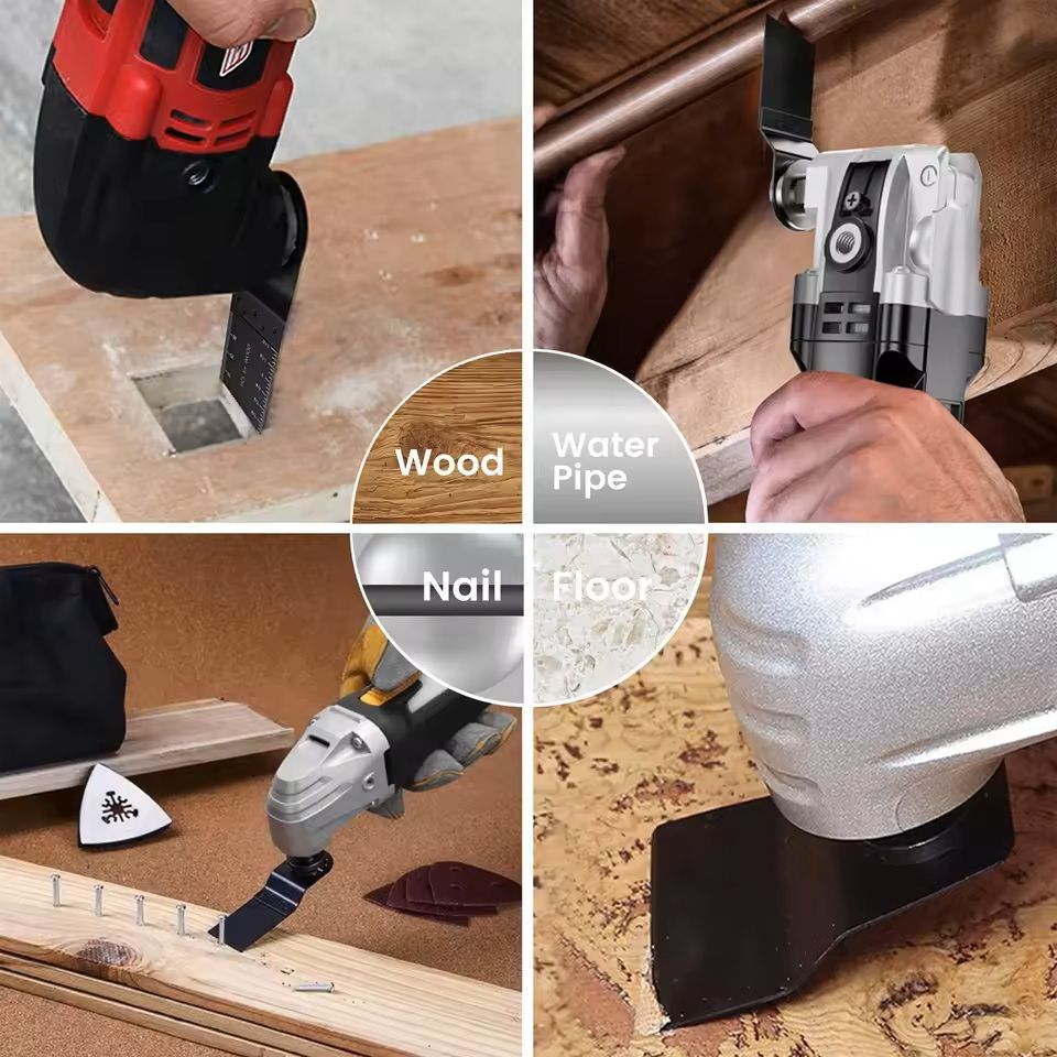 Oscillating Saw Blade Multi Tool Cutter Set For Fast Cutting In Wood And Metal Available In 60 100  5