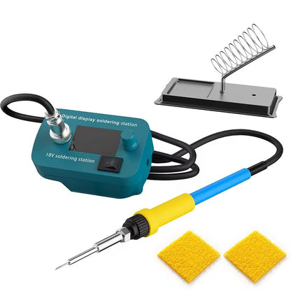 Cordless Soldering Iron Tool Station For 18V Battery Powered PCB And Welding Repair Projects 4