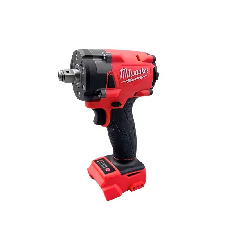 Cordless Brushless Impact Wrench with 1/2 Inch Drive for Car and Truck Repair Using 18V Battery Power