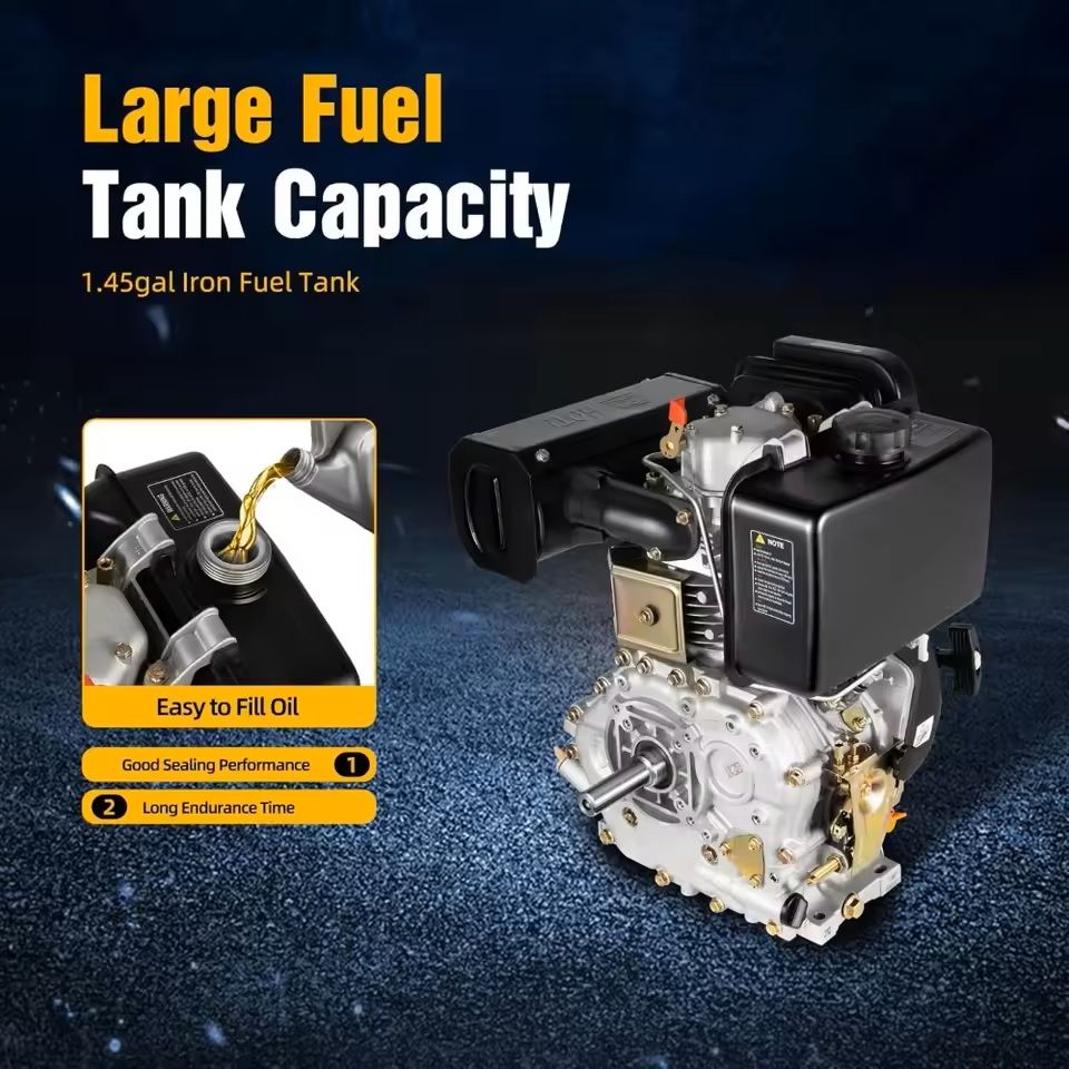 10HP Diesel Engine With Manual Start And Air Cooling 1