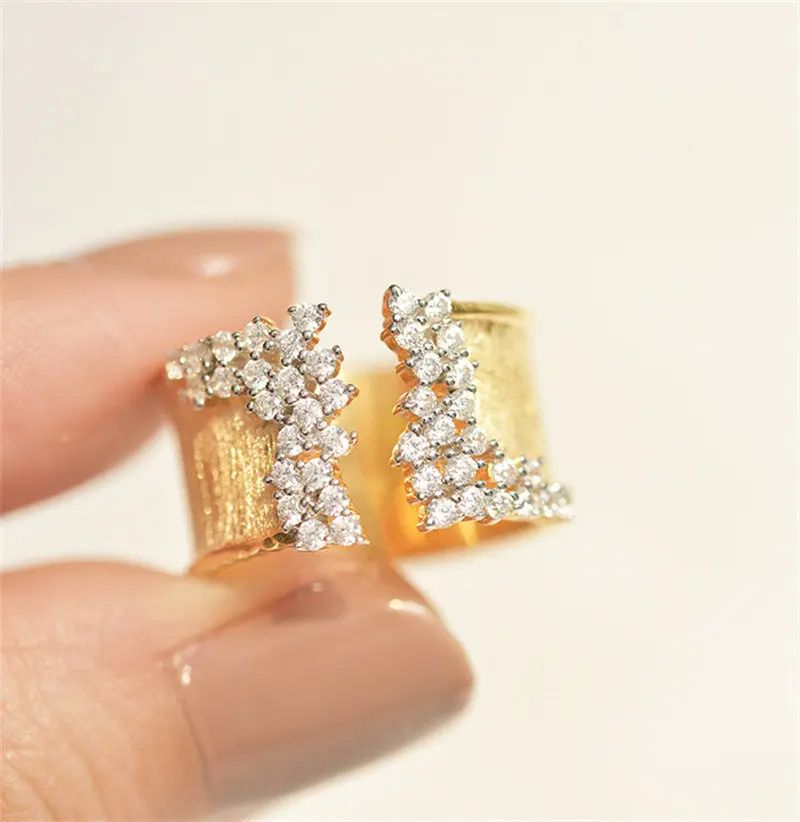 1 New Adjustable Colorful Drip Glaze Ring Women Fashion Retro Geometric Gold Colour Metal Ring For  8