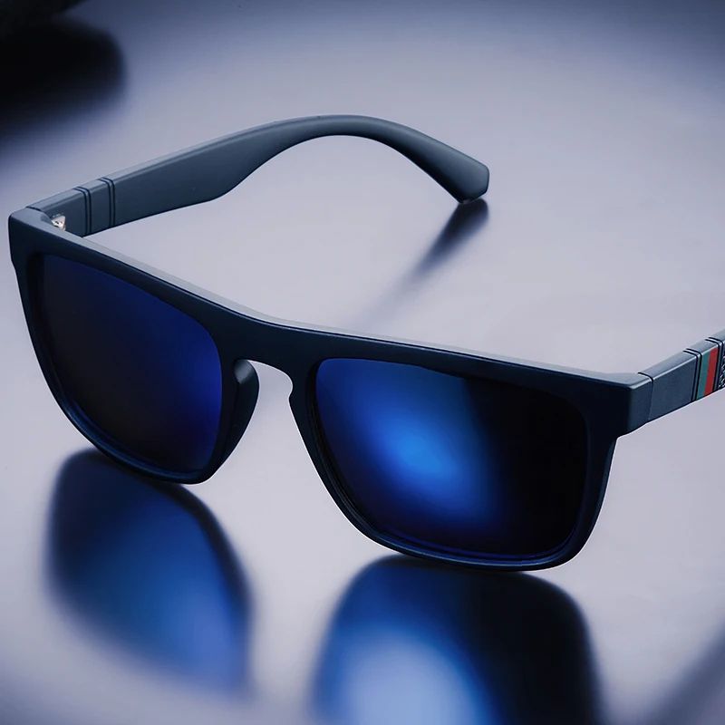 Fashion Square Vintage Polarized Sunglasses For Men And Women Retro UV Eyewear For Driving Fishing  1