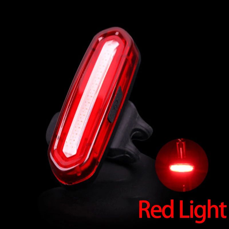 USB Charging Cycling Tail Light High Visibility Rear LED Bike Lamp For Mountain  Road Bikes Waterpr 6