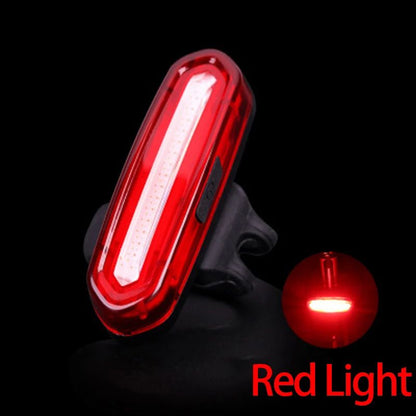 USB Charging Cycling Tail Light High Visibility Rear LED Bike Lamp For Mountain  Road Bikes Waterpr 6