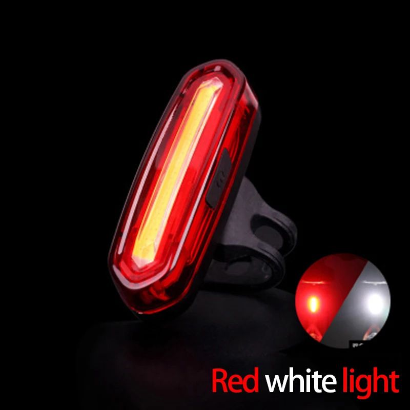 USB Charging Cycling Tail Light High Visibility Rear LED Bike Lamp For Mountain  Road Bikes Waterpr 9