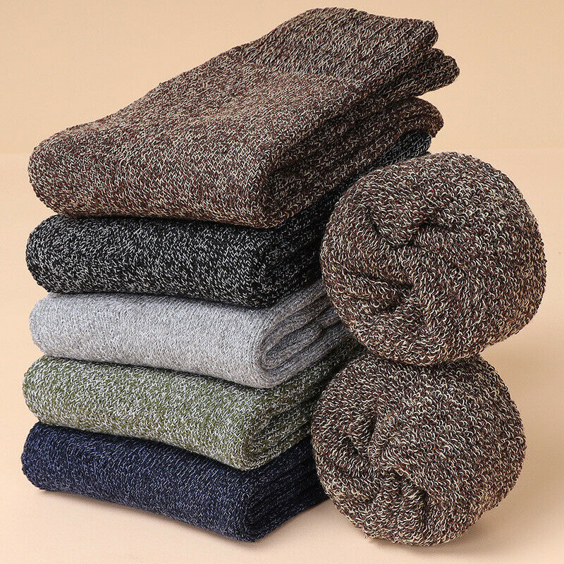 Winter Socks, Warm Men Socks, Thick Male Women Socks, Super Thicker Terry Socks Against Cold Snow