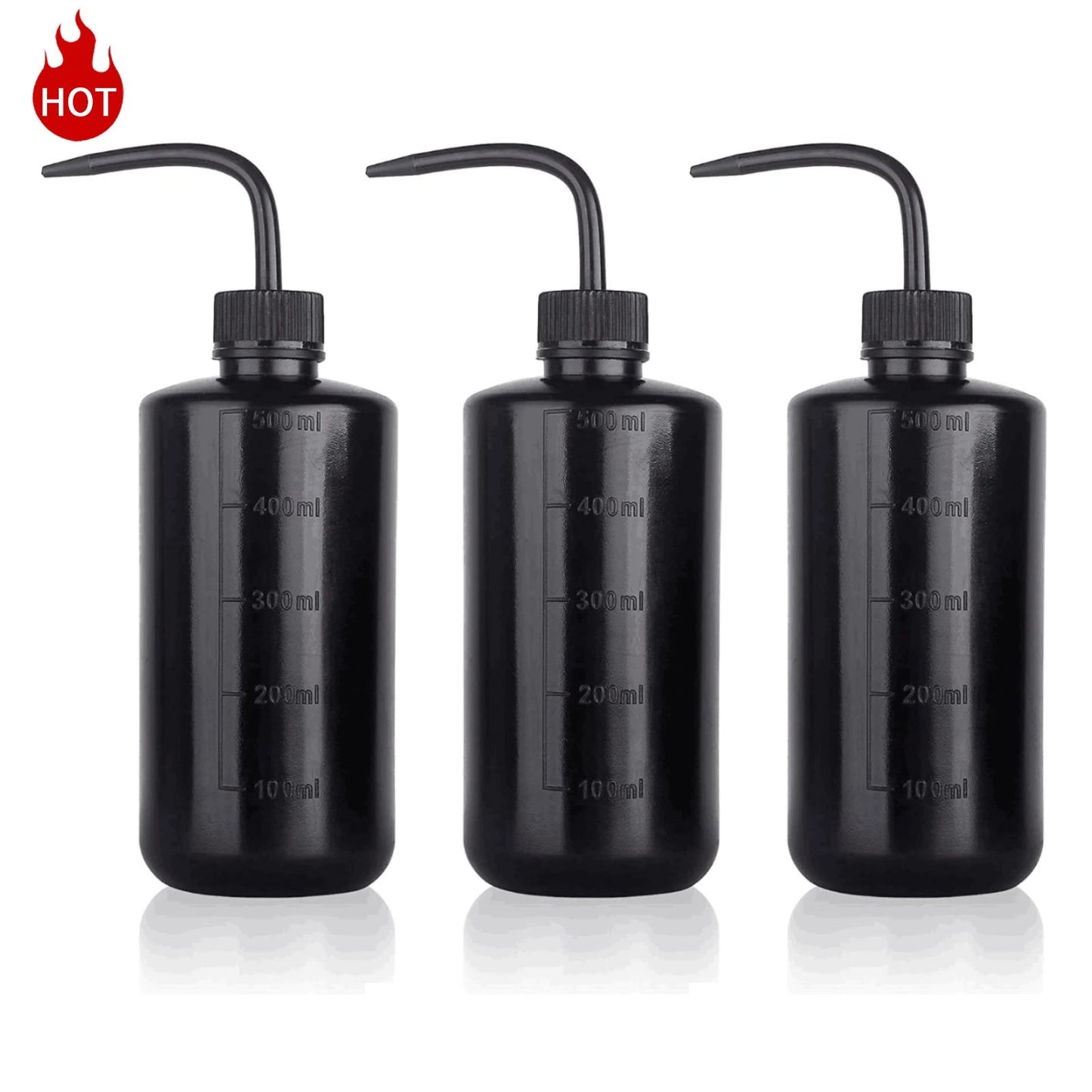 Tattoo Squeeze Wash Bottle – Professional Tattoo Spray Bottle, Plastic Safety Wash Bottles for Tattoo Accessories