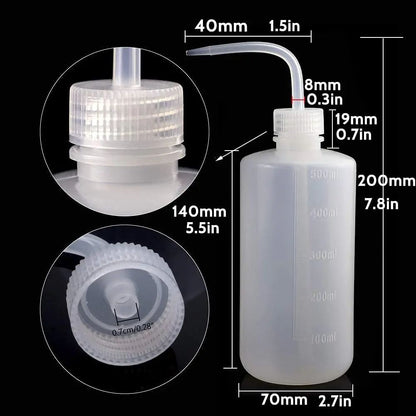 Tattoo Squeeze Wash Bottle  Professional Tattoo Spray Bottle Plastic Safety Wash Bottles For Tattoo 6