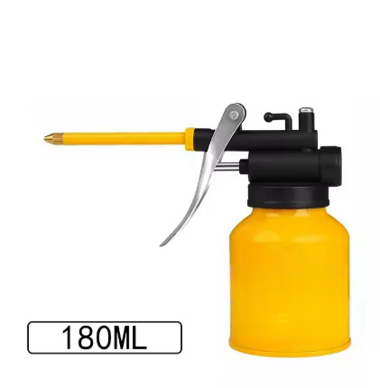 High-Pressure Oil Can Pump, Precision Lubrication Tool for Metal & Car Repair, Leak-Proof Grease Gun