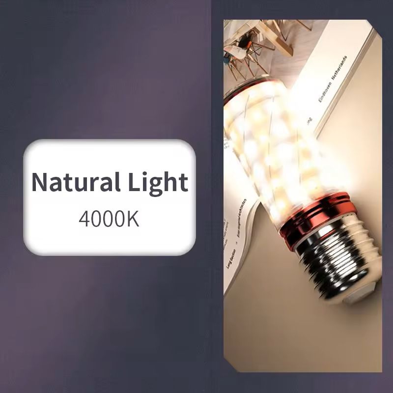 6 Piece LED Corn Bulb Set For Emergency And Home Lighting 7