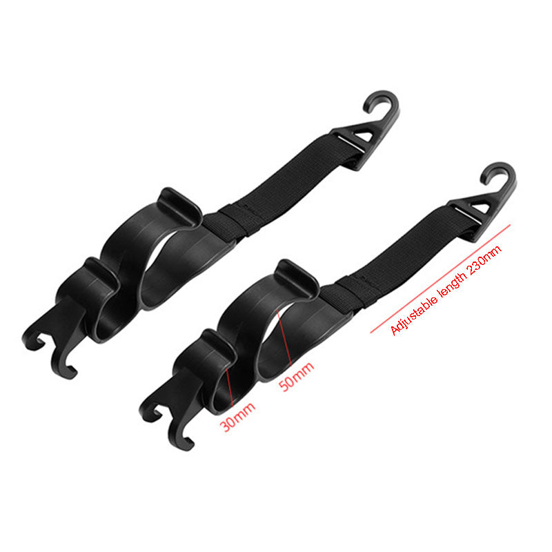 Car Back Seat Hook MultiFunction Rear Seat Headrest Hanging Hook For Umbrellas Bags  More 5