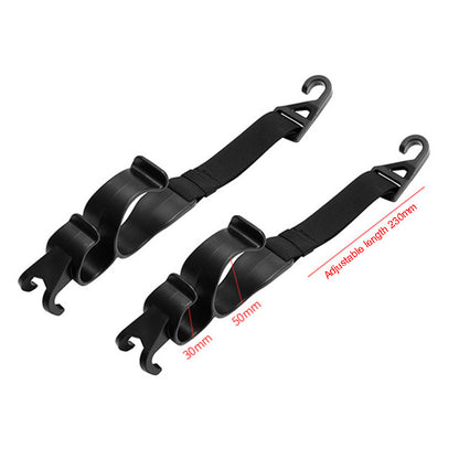 Car Back Seat Hook MultiFunction Rear Seat Headrest Hanging Hook For Umbrellas Bags  More 5