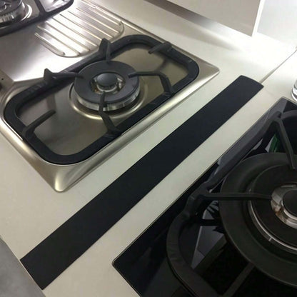 Premium Silicone Gap Strip Kitchen Gas Stove Sealing Strip for Anti Oil & Anti Stain Protection