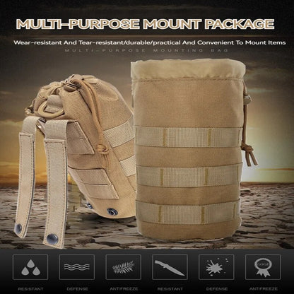Tactical Waist Pack For Outdoor Hiking Travel Water Bottle Bag With Cup Holder  Miscellaneous Stora 1