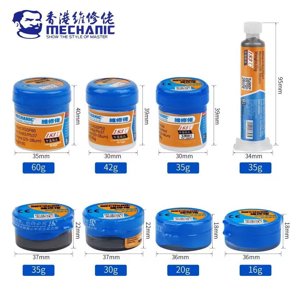 LeadFree Solder Paste Flux For Mobile And PCB Repair 14
