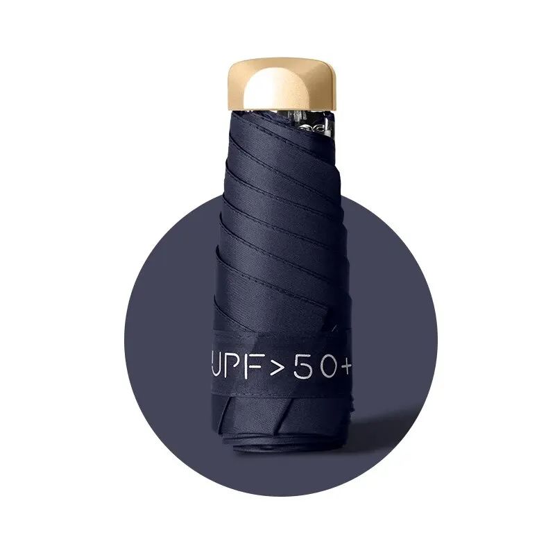 Women Sun Umbrella Anti UV Sun Protection Parasol Compact Pocket Umbrella For Rain Or Shine 5
