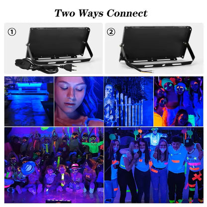 Waterproof UV LED Floodlight for Stage and Party Lighting