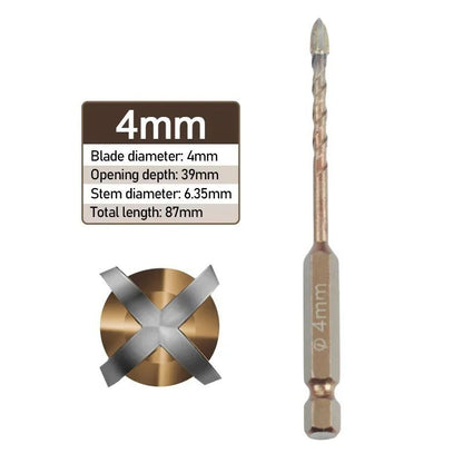 ProBore MultiSurface Masonry  Tile Drill Bit Set 3mm12mm Hex Shank 5