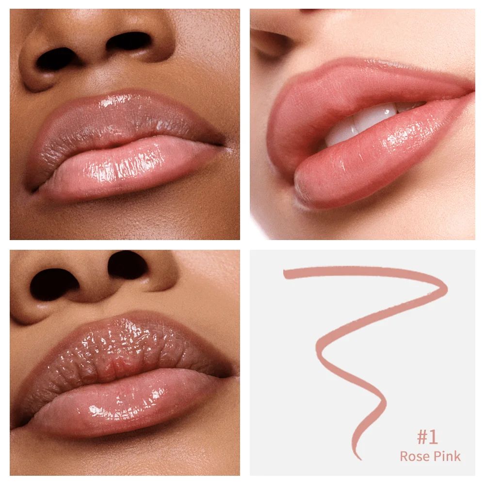 Peel Off Lip Liner Waterproof TransferProof Lipstick Tattoo Long Lasting Matte Velvet Lip Tint Set  1