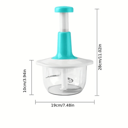 QuickChop Pro Manual Vegetable Cutter  Mincer For Home Kitchens 5