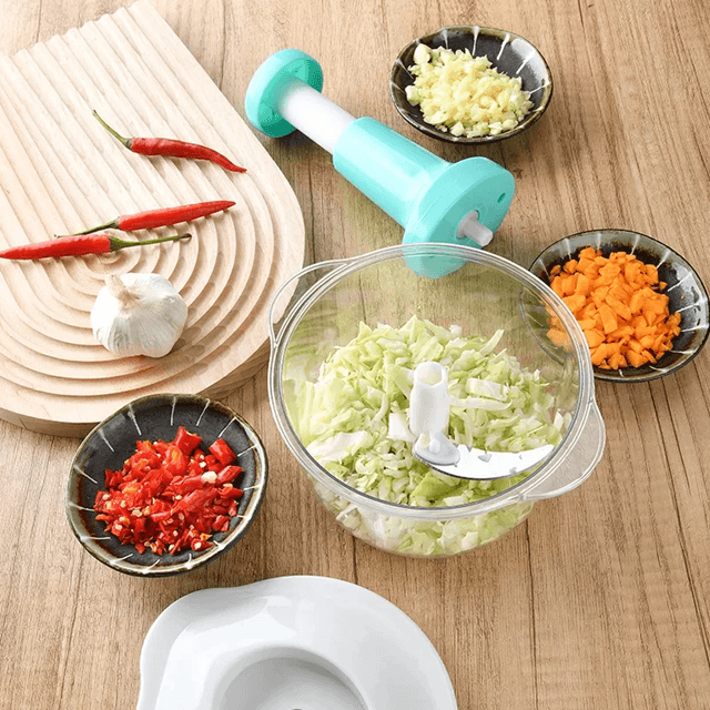 QuickChop Pro Manual Vegetable Cutter  Mincer For Home Kitchens 2
