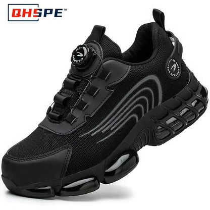 Mens Rotating Button Safety Shoes With Steel Toe Protection 8