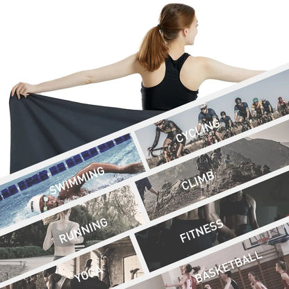 Quick Dry Microfiber Travel  Sports Towel Sandproof Soft  Light For Swim Gym Yoga 1