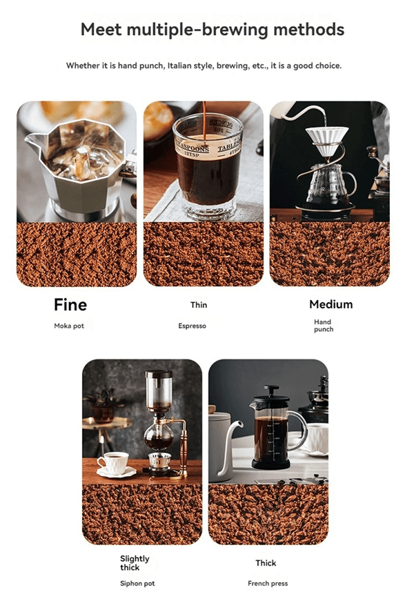 BrewMate Mini Manual Coffee Grinder With Ceramic Burr Core 3
