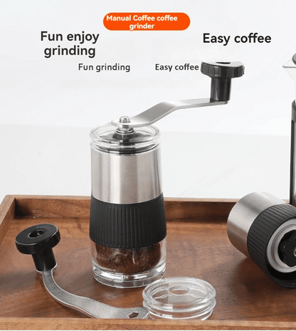 BrewMate Mini Manual Coffee Grinder With Ceramic Burr Core 1