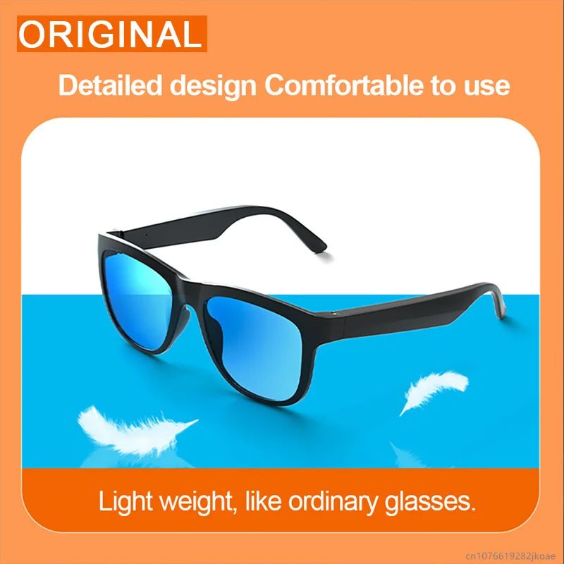 Lecoo C8 Smart Glasses  Wireless Bluetooth 50 Sunglasses Headset With HD Mic For Calls  Outdoor Spo 2