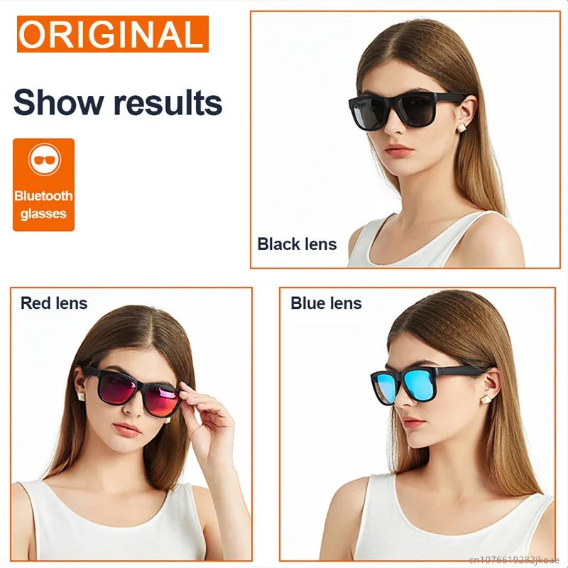 Lecoo C8 Smart Glasses  Wireless Bluetooth 50 Sunglasses Headset With HD Mic For Calls  Outdoor Spo 4