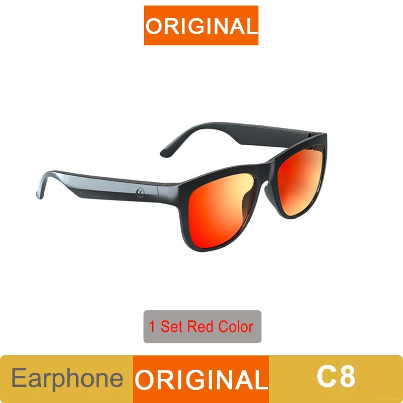 Lecoo C8 Smart Glasses  Wireless Bluetooth 50 Sunglasses Headset With HD Mic For Calls  Outdoor Spo 8