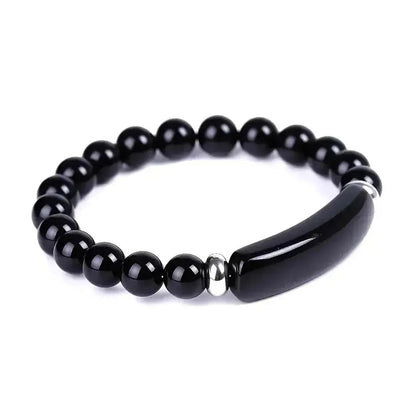 Healing Handmade Stone Bracelet Turquoise Malachite Gemstone Crystal Rough Bracelet For Energy Bala 4