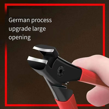 Large Opening Nail Clippers Gray Nail Trimmer For Thick Nails Durable Stainless Steel For Elderly I 1