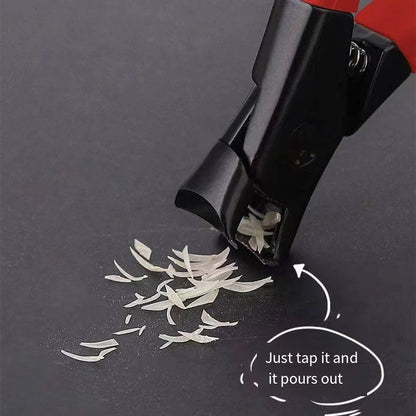 Large Opening Nail Clippers Gray Nail Trimmer For Thick Nails Durable Stainless Steel For Elderly I 4