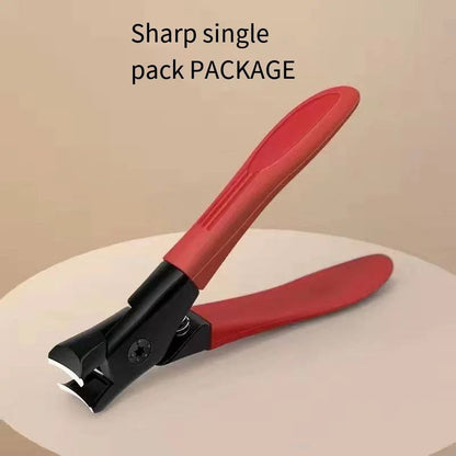Large Opening Nail Clippers Gray Nail Trimmer For Thick Nails Durable Stainless Steel For Elderly I 5