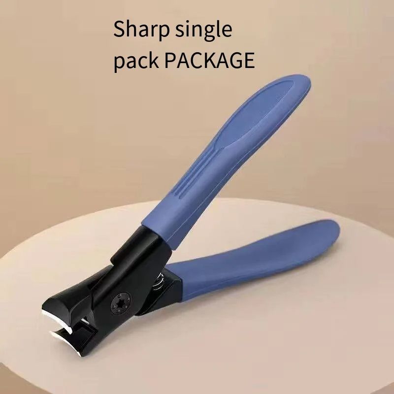 Large Opening Nail Clippers Gray Nail Trimmer For Thick Nails Durable Stainless Steel For Elderly I 6