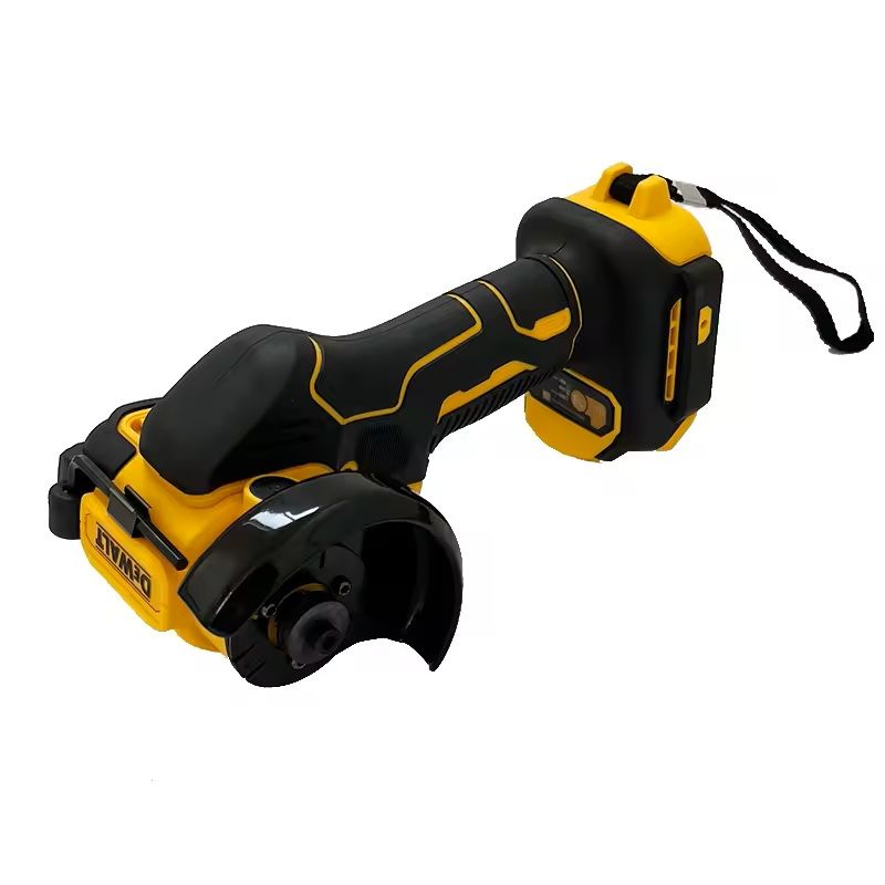 Cordless Mini Angle Grinder For 20V Battery With Cutting And Polishing Head 3