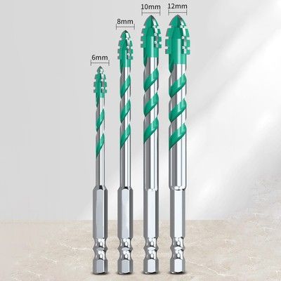 ToughBore Eccentric Tile  Concrete Drill Bit With UltraHard Sawtooth Blade 1