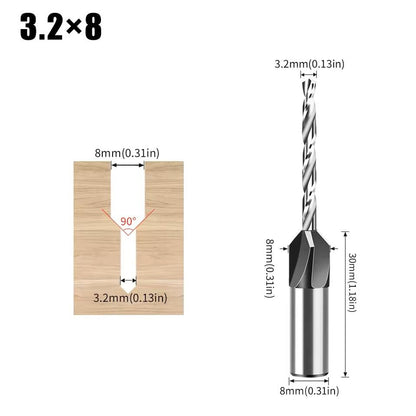 Adjustable Countersink Drill Bit Set For Woodworking And Precision Boring 11