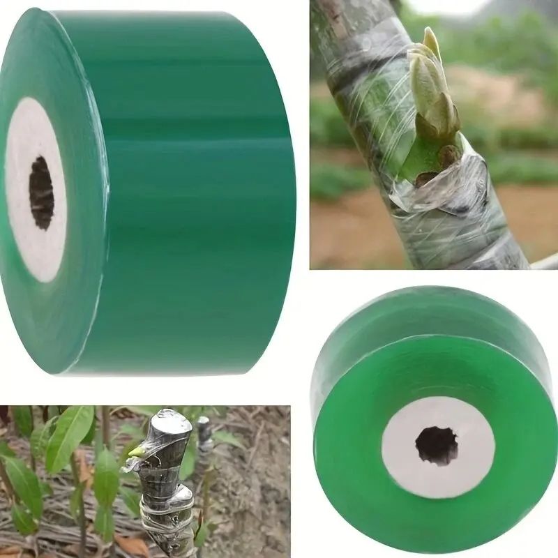 Stretchable Grafting Tape Film For Plants SelfAdhesive PE Garden Tree Budding Wrap For Tomato Vine  3