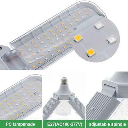 Full Spectrum Bulb Grow Light Foldable Phyto Lamp For Indoor Plants Bloom  Flowering LED Grow Lamp  4