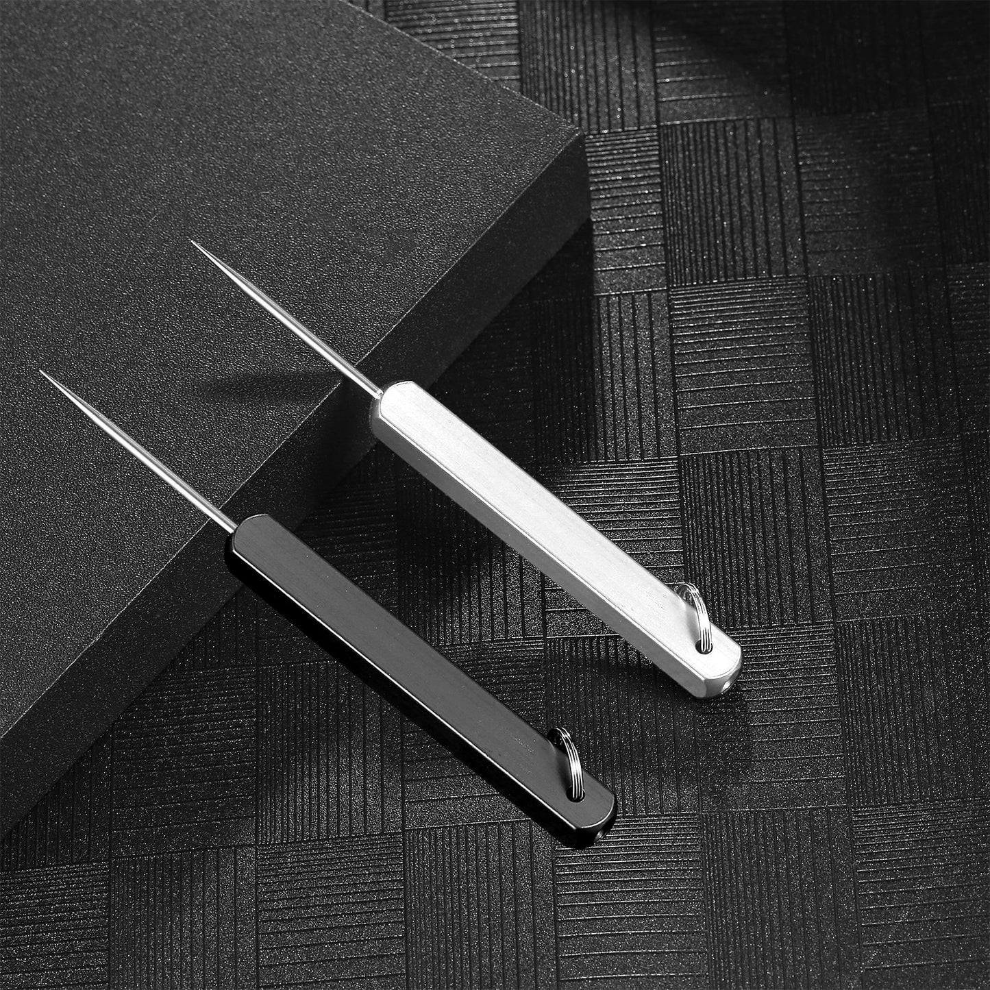 High-Quality Portable Titanium Toothpicks with Case, Pocket Toothpick Holder for Camping, Picnic, and Outdoor Use