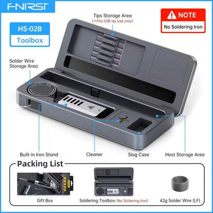 Heat Repair Toolbox Kit With Adjustable Temperature And Interchangeable Tips 6